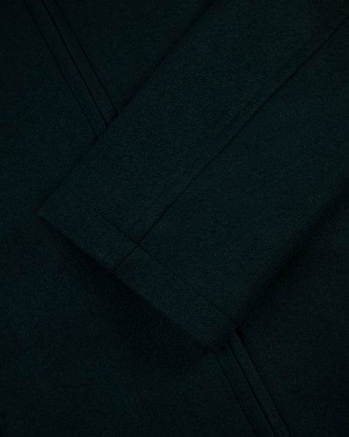 Bottle Green Melton Wool Zermatt Coat