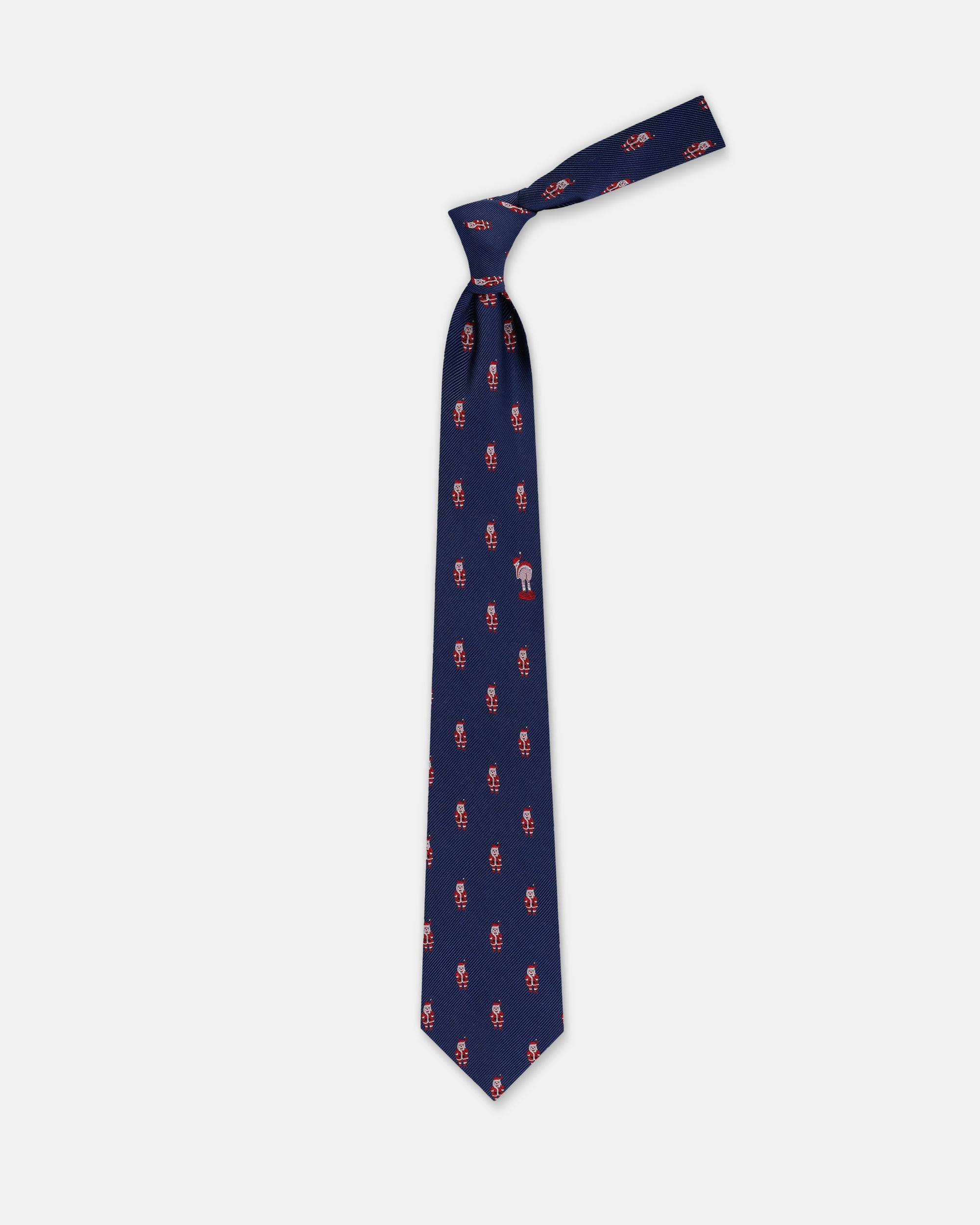 Made-in-USA Mooning Santa Club Tie